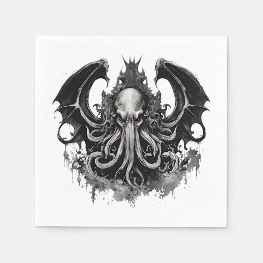 Cthulhu Serviette (Vorderseite)