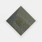 Cthulhu Serviette (Ecke)