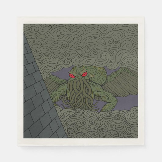 Cthulhu Serviette (Vorderseite)
