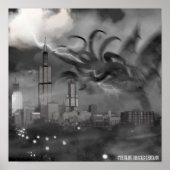 Cthulhu Shocks Chicago Poster (Vorne)
