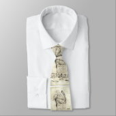 Cthulhu Sketch von Lovecraft Neck Tie Krawatte (Gebunden)