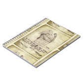 Cthulhu Sketch von Lovecraft Notizblock (Linke Seite)