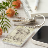 Cthulhu Sketch von Lovecraft Schlüsselanhänger (Vorderseite rechts)