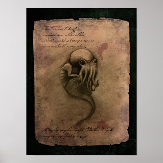 Cthulhu Spawn Poster (Vorne)