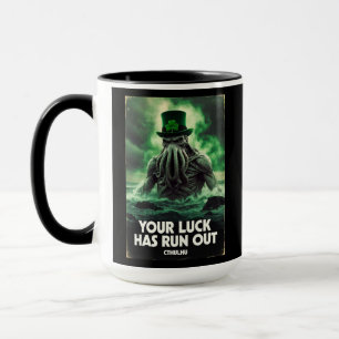 Cthulhu St. Patrick's Day - Dein Glück ist vorbei Tasse