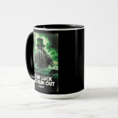 Cthulhu St. Patrick's Day - Dein Glück ist vorbei Tasse (Vorderseite Links)