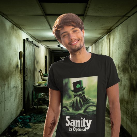 Cthulhu St. Patricks Day Eldritch Irish T-Shirt