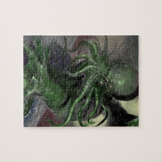 Cthulhu steigender Pferdestärke Lovecraft Puzzle (Horizontal)