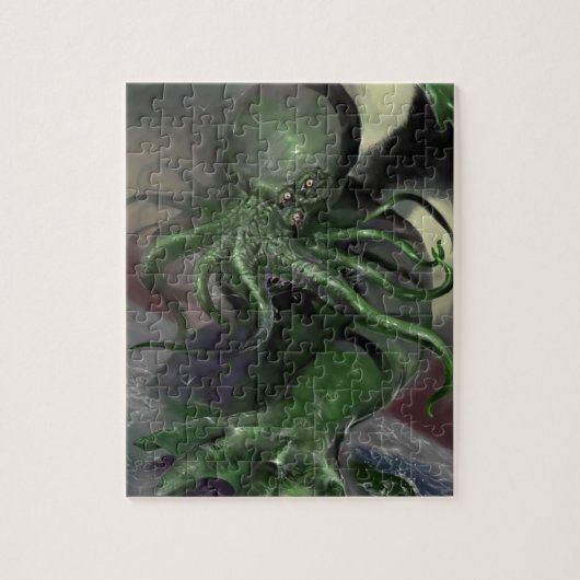 Cthulhu steigender Pferdestärke Lovecraft Puzzle (Vertikal)