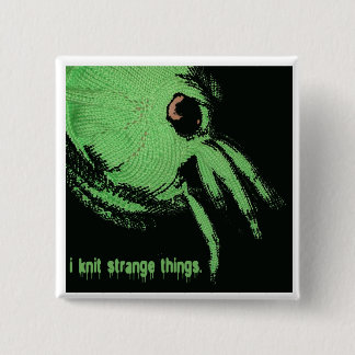 cthulhu Strickknopf Button