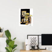 Cthulhu take Tea - Drucken Poster (Heimbüro)