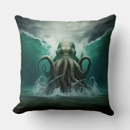 Cthulhu Throw Pillow Kissen