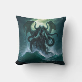 Cthulhu Throw Pillow Kissen