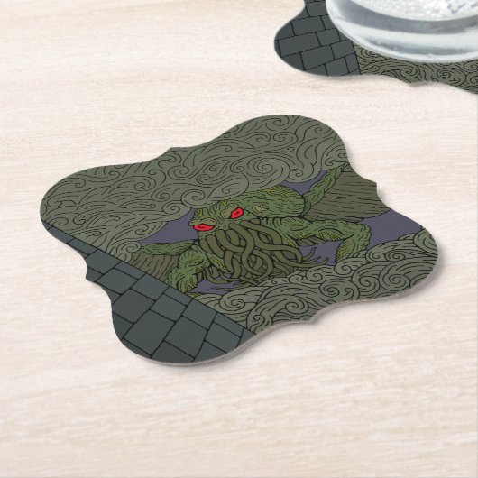 Cthulhu Untersetzer (angewinkelt)