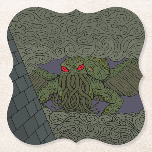 Cthulhu Untersetzer (Vorderseite)