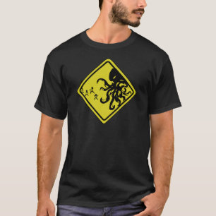 Cthulhu Vorsicht-T - Shirt