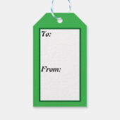 Cthulhu Weihnachtsfeiertage Saison Geschenkanhänger (Rückseite)