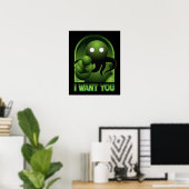 Cthulhu Will dir Poster (Heimbüro)