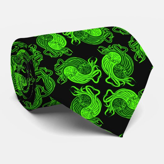Cthulhu Yin-Yang Krawatte (Gerollt)