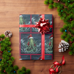 Cthulhu Yuletide Lovecraft Horror Geschenkpapier