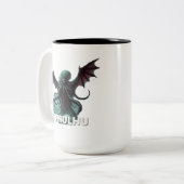 Cthulhu Zweifarbige Tasse (Vorderseite Links)