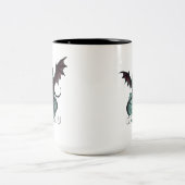 Cthulhu Zweifarbige Tasse (Mittel)