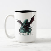 Cthulhu Zweifarbige Tasse (Links)