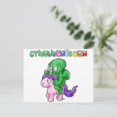 CthulhUnicorn - Jeux de Mots - Francois Ville Postkarte (Stehend Vorderseite)