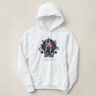 Cthulhus Winterkult: Die "Merry CTHULHUMAS" Crop-K Hoodie