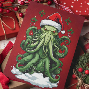 Cthulhus Yuletide Reign: Ein erschreckendes Weihna Feiertagskarte