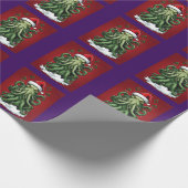 Cthulhus Yuletide Reign: Ein erschreckendes Weihna Geschenkpapier (Ecke)