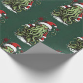 Cthulhus Yuletide Reign: Ein erschreckendes Weihna Geschenkpapier (Ecke)