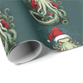 Cthulhus Yuletide Reign: Ein erschreckendes Weihna Geschenkpapier (Rolleneckpunkt)