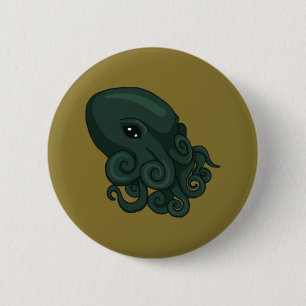Cthulu Logo Button