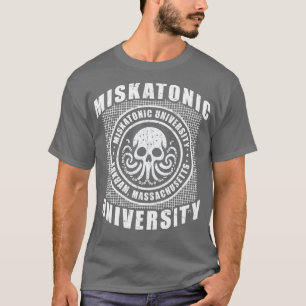 Cthulu und Lovecraft Miskatonic University T-Shirt