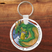 CTM Button-Schlüsselanhänger "Coin" Schlüsselanhänger (Vorderseite)