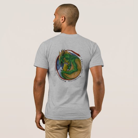 CTM-"Münzen-" Entwurfs-heller T - Shirt (Schwarz voll)