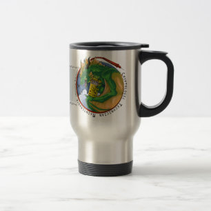 CTM-"Münzen-" Entwurfs-Reise-Tasse (L. Hand) Reisebecher