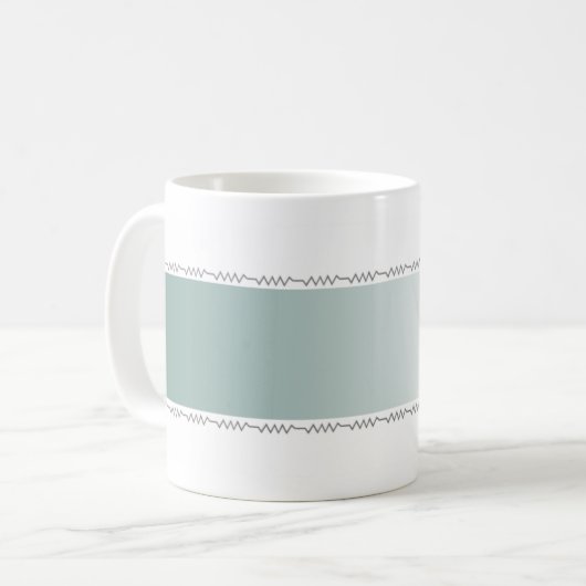 CTM-"Münzen-" Entwurfs-Tasse (L. Hand) Kaffeetasse (Vorderseite Links)