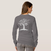 CTM Tree Women's Long Sleeve T-Shirt (Schwarz voll)