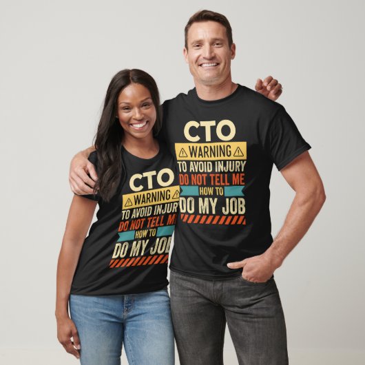 Cto Warning T-Shirt (Unisex)