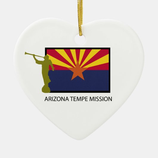 CTR ARIZONAS TEMPE AUFTRAG-LDS KERAMIK ORNAMENT (Vorne)