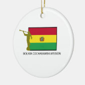 CTR BOLIVIENS COCHABAMBA AUFTRAG-LDS KERAMIKORNAMENT (Links)