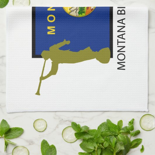 CTR DES MONTANA-GEBÜHRENZÄHLUNGS-AUFTRAG-LDS GESCHIRRTUCH (Gefaltet)