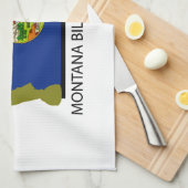 CTR DES MONTANA-GEBÜHRENZÄHLUNGS-AUFTRAG-LDS GESCHIRRTUCH (Viertel Falte)