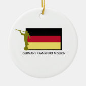 CTR DEUTSCHLANDS FRANKFURT AUFTRAG-LDS KERAMIKORNAMENT (Vorne)
