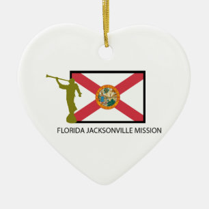 CTR FLORIDAS JACKSONVILLE AUFTRAG-LDS KERAMIK ORNAMENT