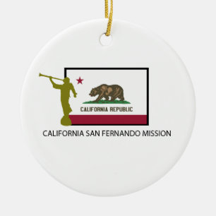 CTR KALIFORNIENS SAN FERNANDO AUFTRAG-LDS KERAMIK ORNAMENT