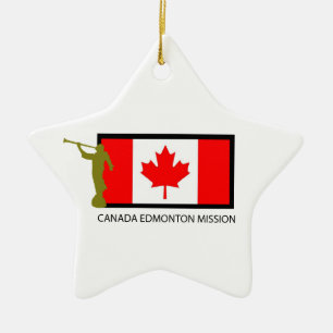 CTR KANADAS EDMONTON AUFTRAG-LDS KERAMIKORNAMENT