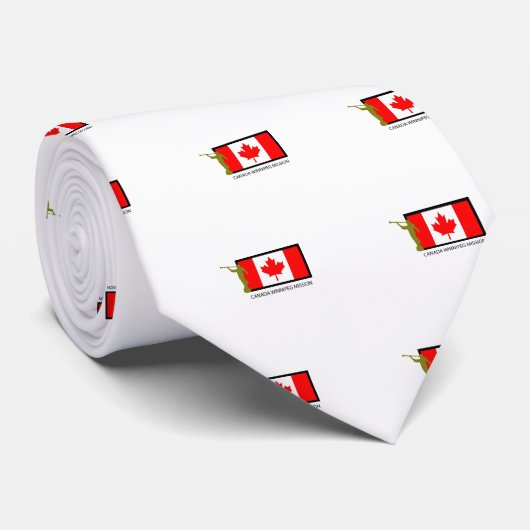 CTR KANADAS WINNIPEG AUFTRAG-LDS KRAWATTE (Gerollt)